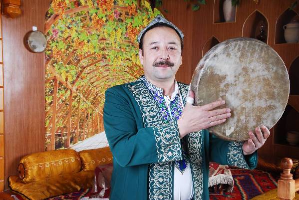 新疆民族乐器手鼓